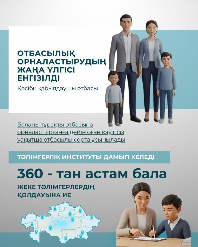 ✅Жетім және ата-анасының қамқорлығынсыз қалған балаларды қорғау жүйесіндегі басты өзгерістер:&hellip;