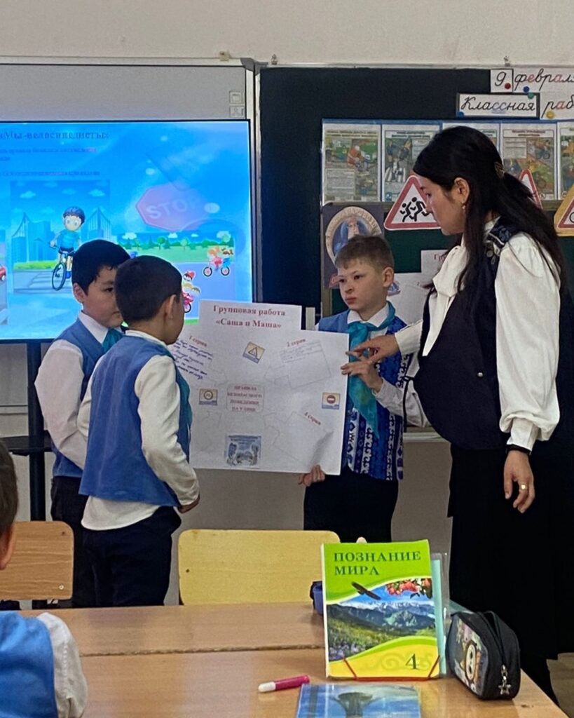 «Әдістемелік марафон» ашық сабақтар топтамасы аясында бастауыш сынып мұғалімі Игембаева&hellip;