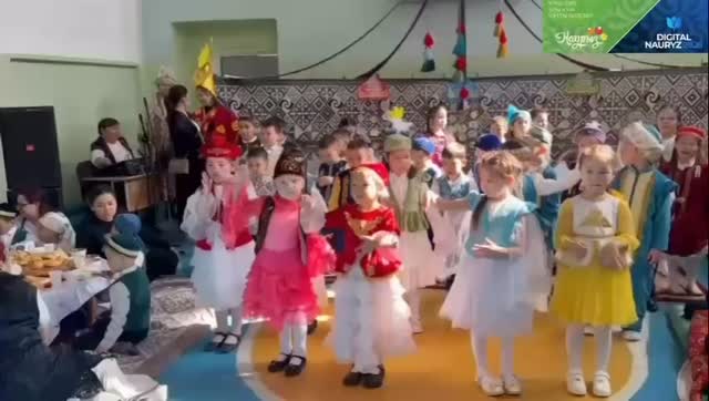 🌷 “Наурыз” әні Даярлық топ және 1”Ә” сыныбы #Nauryznama2026 #ҰлыДалаНаурыз…