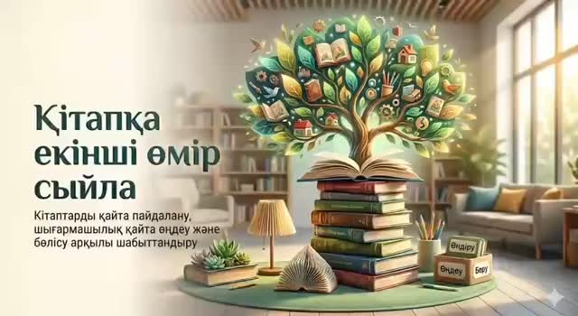 📚 23 сәуір – Ұлттық кітап күніне орай мектептің өзін-өзі&hellip;