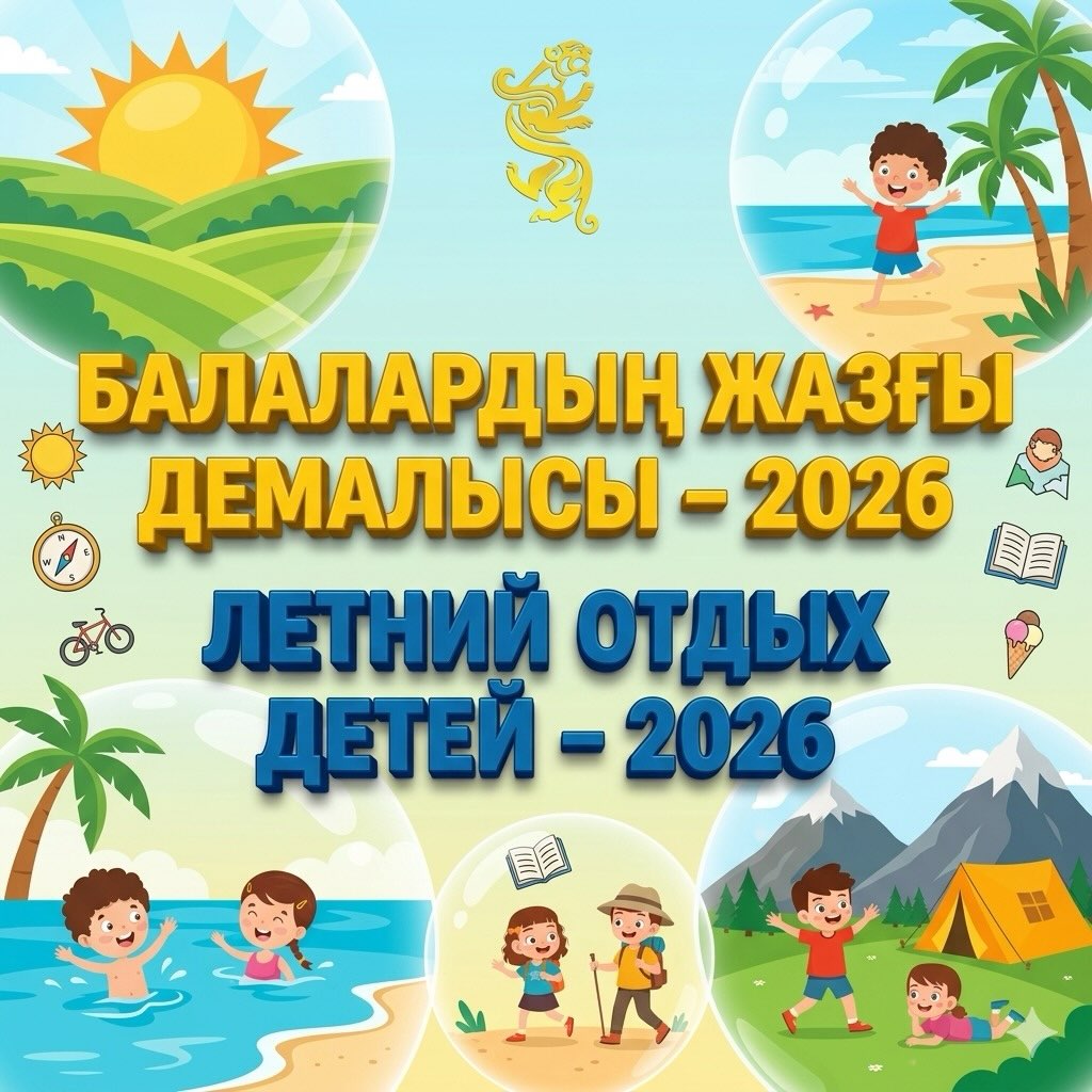 Бүгін Өңірлік коммуникациялар қызметі алаңында «Балалардың жазғы сауықтыру демалысын ұйымдастыру…